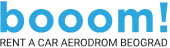 Booom! Rent a car aerodrom Beograd